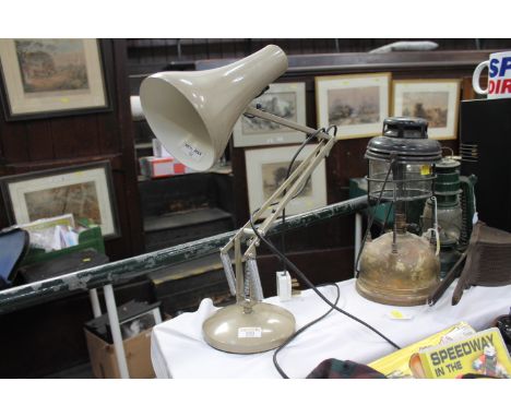 Vintage angle poise style lamp