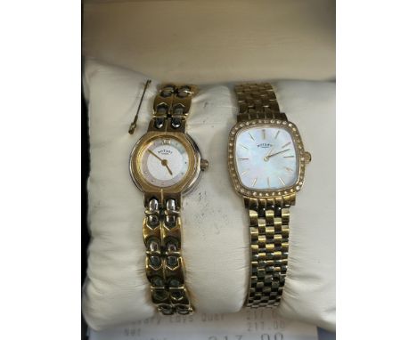 2 Ladies Rotary wristwatches