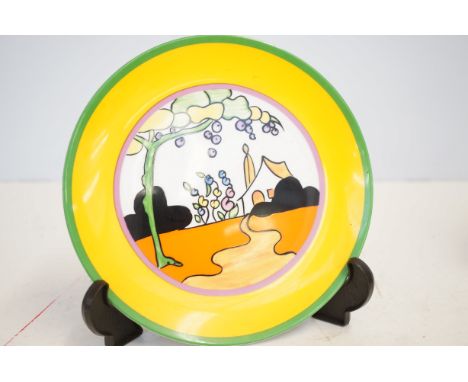 Wedgwood Clarice Cliff plate tulip limited edition 