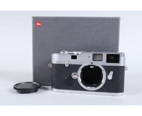 A Leica MP 0.58 Camera Body, chrome, made in Germany, serial no 2941514, 2003, shutter irregular on slow speeds, meter respon