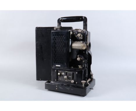 A Siemens &amp; Halske Standard 16mm Cine Projector, circa 1938, silent projector with unusual 'beta' intermittent, 3 blade s