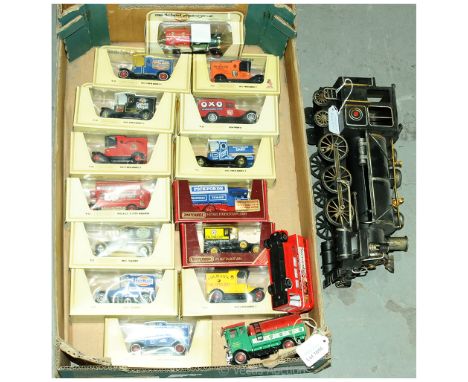 Matchbox Models of Yesteryear plus others, a mixed group of commercial vehicles. To include Y27 Foden Steam Wagon "Pickfords"