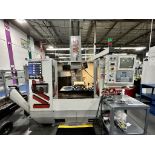 1999 HAAS VF-2 VERTICAL MACHINING CENTER, XYZ TRAVELS: 30" X 16" X 20", 36" X 14" TABLE, 20 HP, 7,