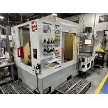 2005 HAAS EC400-4AX HORIZONTAL MACHINING CENTER, FULL 4TH AXIS, XYZ TRAVELS: 20'' X 20'' X 20'',