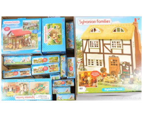Flair Sylvanian Families Highfields Farm #4756, Excellent, complete, within Excellent opened packaging. Flair Sylvanian Famil