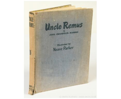 Uncle Remus by Joel Chandler Harris, illustrated by Neave Parker, published by Bruce &amp; Gawthorn, 1956, cover is marked wi