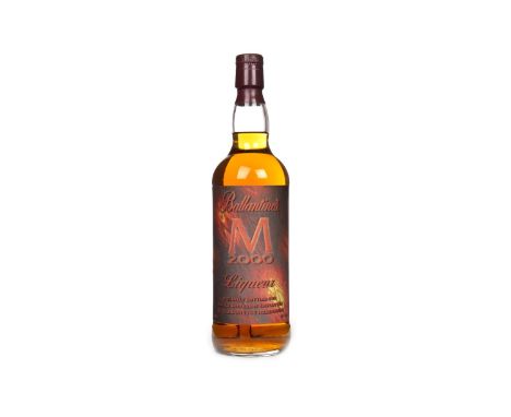 BALLANTINES M 2000 LIQUEUR Scotch Whisky Liqueur. Bottled for Allied Distillers employees to celebrate the millennium. 75cl, 
