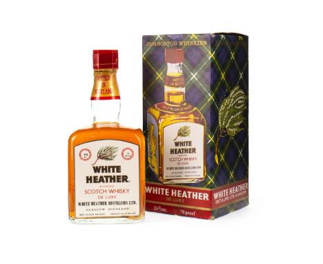 WHITE HEATHER Blended Scotch Whisky 26 2/3 fl. oz, 70° proof, in carton.