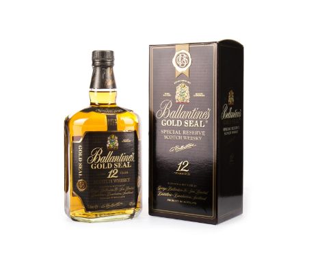 BALANTINE'S GOLD SEAL 12 YEARS OLD Blended Scotch Whisky One litre, 43% volume, in carton.