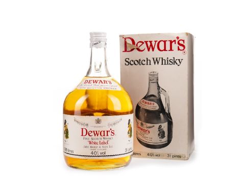 DEWAR'S WHITE LABEL 1.89 LITRE Blended Scotch Whisky 1.89 litres, 40% volume, in carton.
