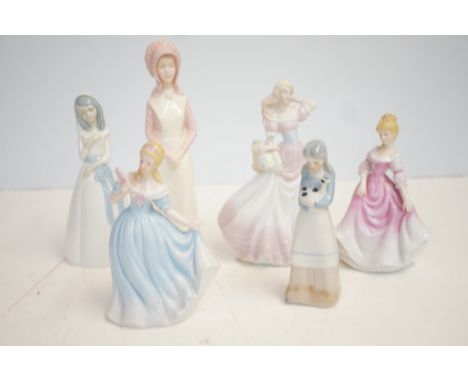 Collection of 6 ceramic figures 
