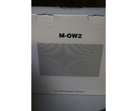 M-OW2 on wall speaker system 