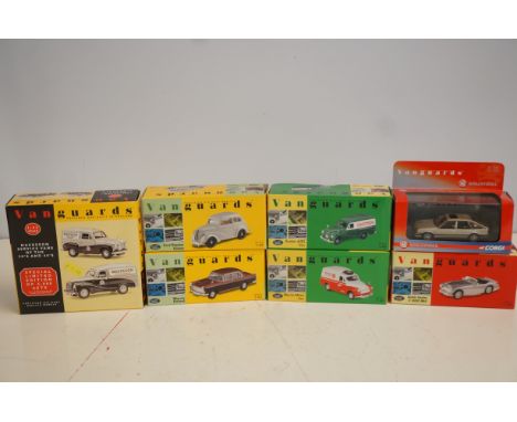 6 Vanguard boxed vehicles &amp; 1 Corgi boxed vehicle