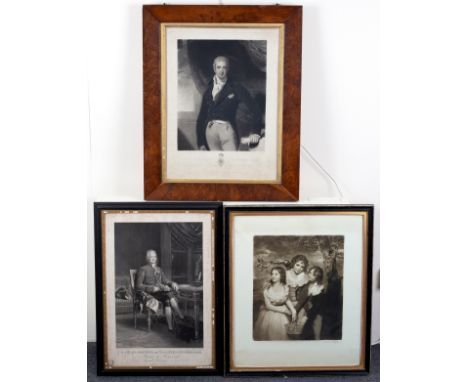 Charles Turner after Thomas Lawrence/Portrait of The Lord Viscount Castlereagh/engraving, 43cm x 34.5cm/Boucher after F Gerar