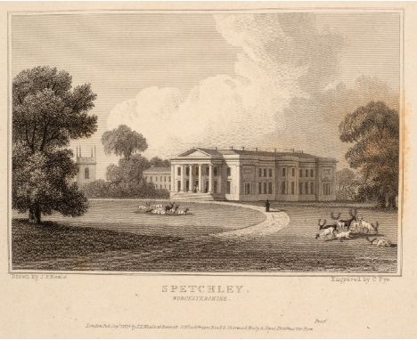 Neale (John Preston) Views of Seats of Noblemen and Gentlemen, First series, 6 vols., 1818 - 23; Second series, 5 vols., 1824