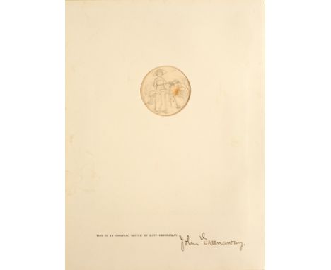 Spielmann (M H) and Layard (G S) Kate Greenaway, 1905. 4to., orig. cloth, Ltd Edition, No. 321 of 500, with original pencil s
