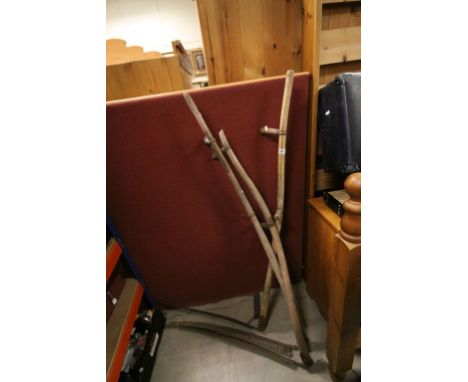 Three Vintage Scythes with Wooden Handles