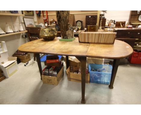 Early 20th century Oak Gate-leg Table on Square