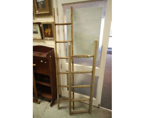 Wooden Ladder Towel Rail