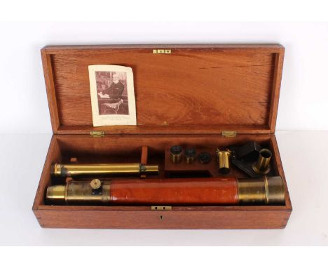 An Early 20th Century Telescope by James Cook, Sydney An Early 20th Century Telescope by James Cook, Sydney, of two-part cons