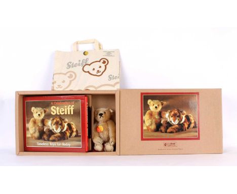 "A Celebration of Steiff" Teddy Bear with Book Set "A Celebration of Steiff" Teddy Bear with Book Set, issued 1997 in a limit