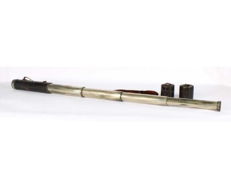 A 19th Century Five-Drawer Telescope by Dolland of London A 19th Century Four-Drawer Telescope by Dolland of London, in nicke