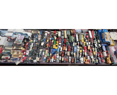 A large collection of model cars including Corgi, Lledo, Solida etc 