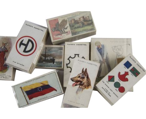 Cigarette Cards, Players, a variety of sets to name Golf, Cycling, Boy Scout & Girl Guide, Army Corps & Divisional Signs (1-1