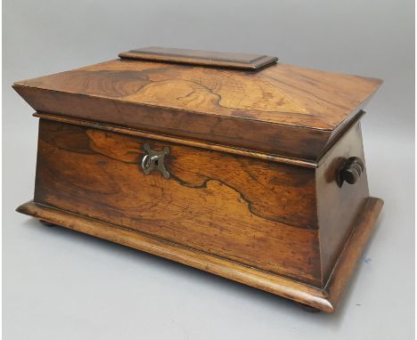 Rosewood Tea Caddy