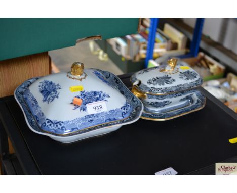 Two Copeland Spode serving dishes