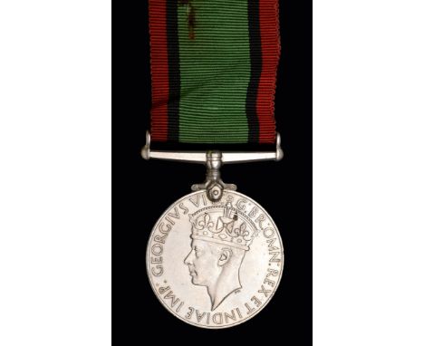 *Southern Rhodesia Medal For War Service, 1939-45, unnamed as issued. This one of the scarcer WW2 medals, with only 3,908 awa