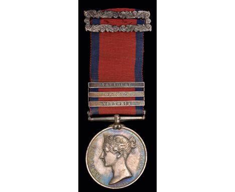 *A Peninsular War &amp; Waterloo Pair awarded to Captain Ralph Mansfield, 15th Hussars, ADC to Sir Colquhoun Grant in the Pen