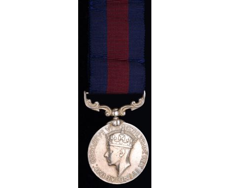 *Indian Distinguished Service Medal, G.VI.R (12213 A-Nk. Din Sher, 3-12 F.F.R.), lightly toned, suspension pin a touch bent /