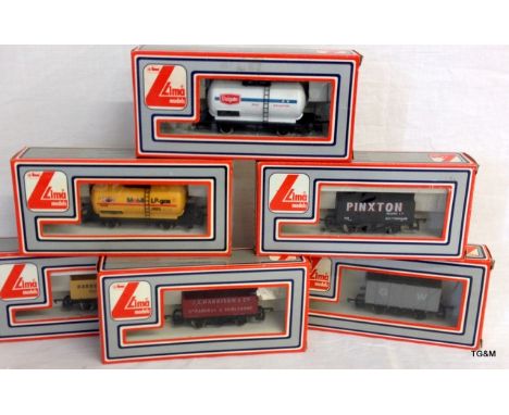 Lima 00 Goods Wagons - 302721, 302717, 5631, 305633, 505614, 305605