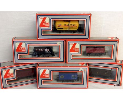 Lima 00 Goods Wagons - 302717, 305633, 305626, 305631, 305607, 305625