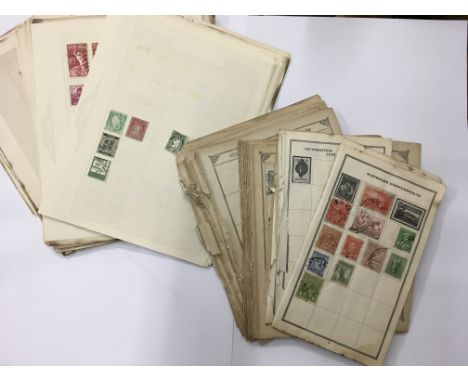 A Windsor stamp album and 3 stock books plus loose leaves containing a whole world mint and used collection including commonw