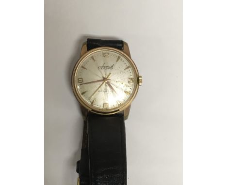 A vintage 1960's Swiss made Accurist 17 jewel movement wristwatch.