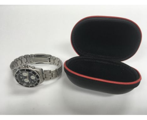 A boxed Tissot gents chronograph.