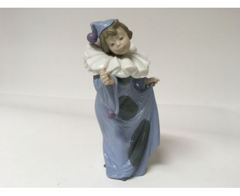 A Lladro figure of a clown