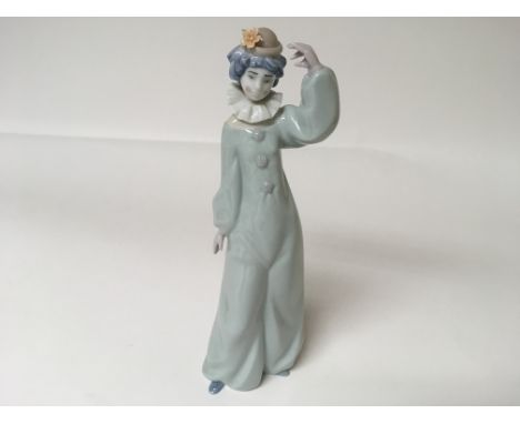 A Lladro figure of a clown