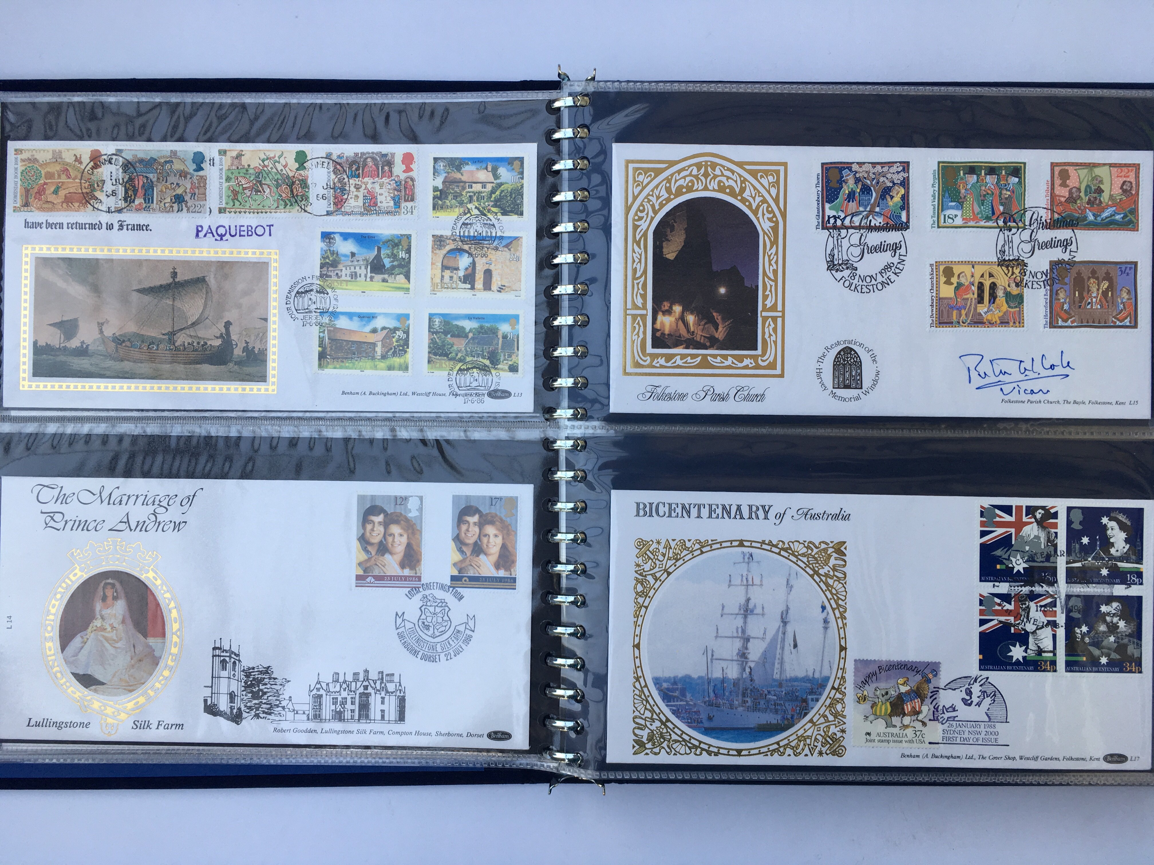 An Extensive Collection Of Great Britain First Day Covers Housed In 9 ...