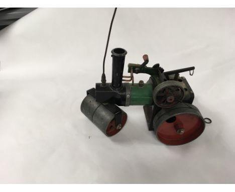 An unboxed Mamod steam roller