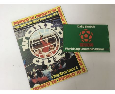 A collection of football programmes including England games and FA Cup finals, together with a collection of large size Ty Ph
