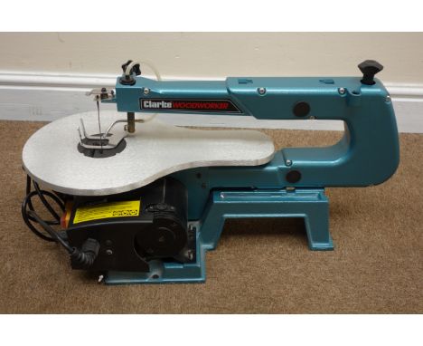Clarke CSS16VB Scroll saw, 406mm variable speed (This item is PAT tested - 5 day warranty from date of sale) Condition Report