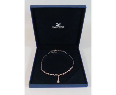 A Swarovski Crystal necklace, boxed