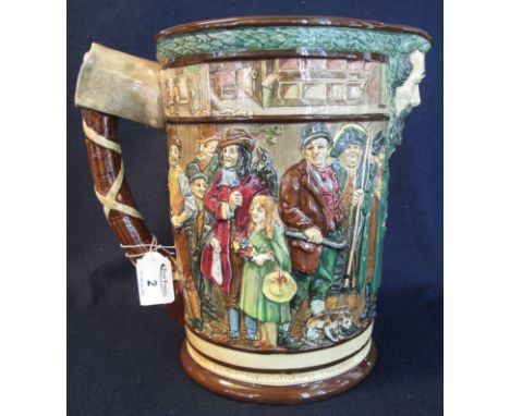 Royal Doulton 'The Dickens Jug, Master of Smiles and Tears, with the magic of his created personality by C. Noke', limited ed