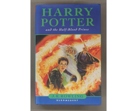 J K Rowling, Harry Potter and the Half Blood Prince, hardback, first edition