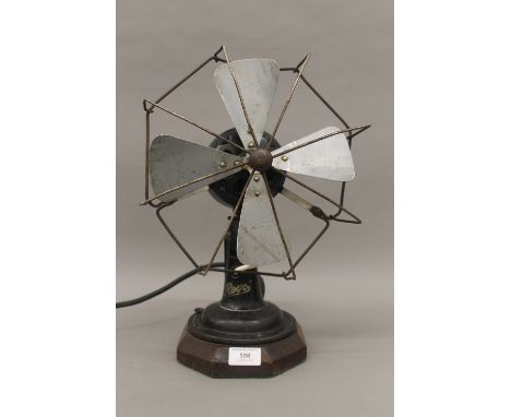 A vintage electric fan. 40 cm high.