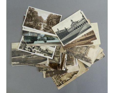 A quantity of vintage Cambridge postcards