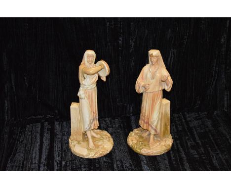 A Very Nice Pair of Royal Worcester Figurines 